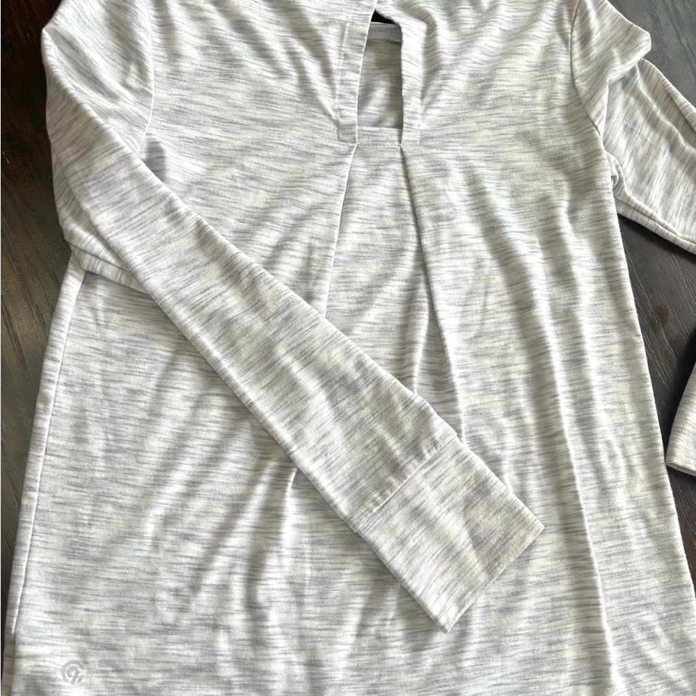 Gray Athletic Top - Picture 2 of 3